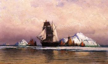 威廉 佈雷德福 Fishing Fleet off Labrador 威廉 佈雷德福 Fishing Fleet off Labrador